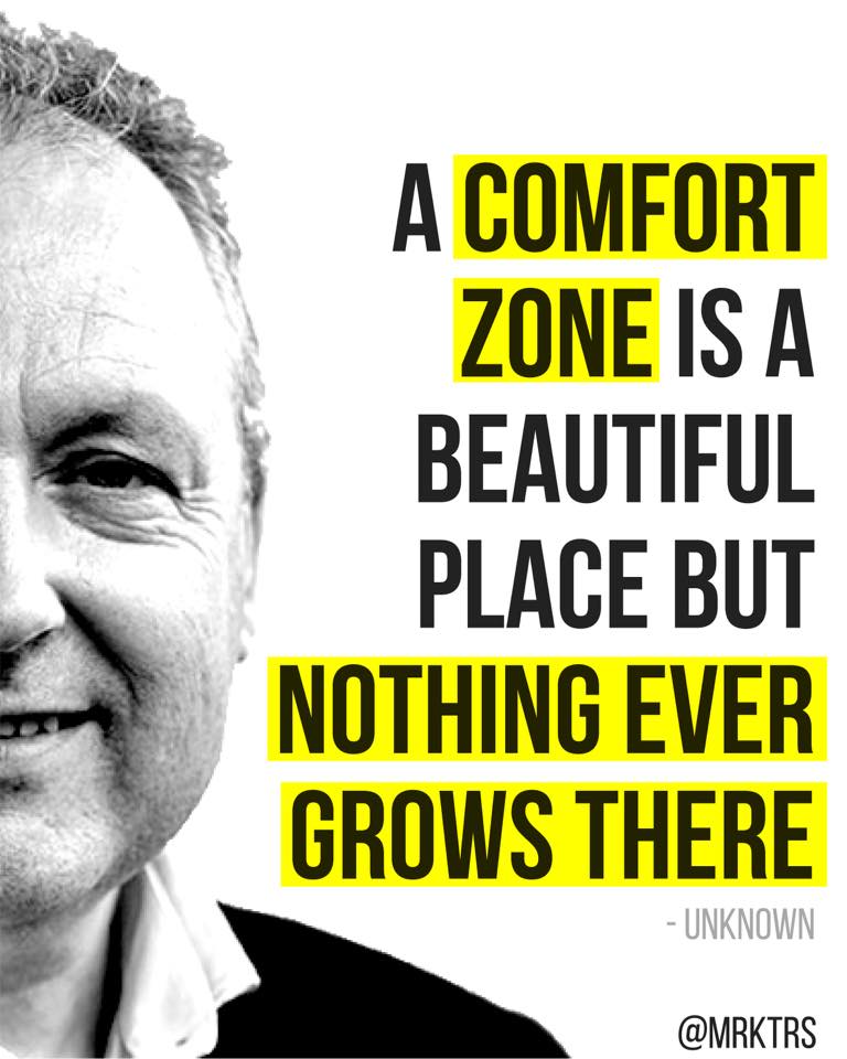 Comfort Zones' Quote | Poster